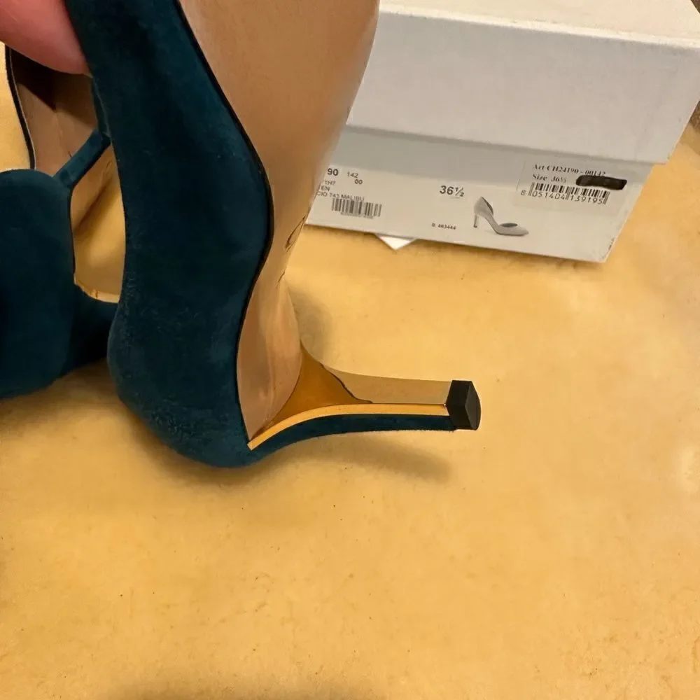 Chloe  women’s suede toe pump size 6,5 /EU 36,5 NIB